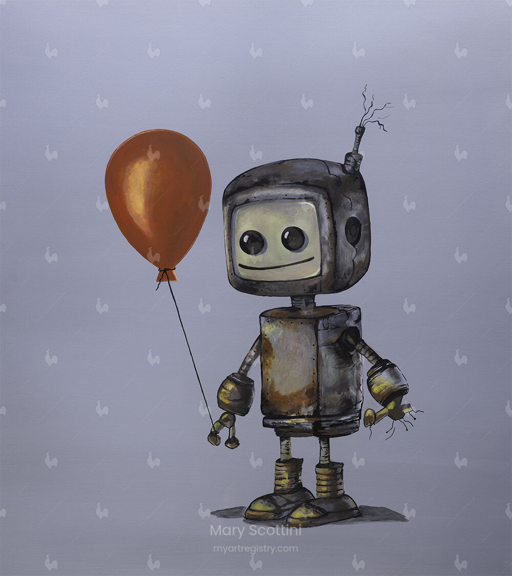 Robô com Alma - Balão