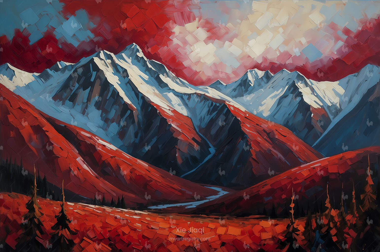 The crimson Alps(2)