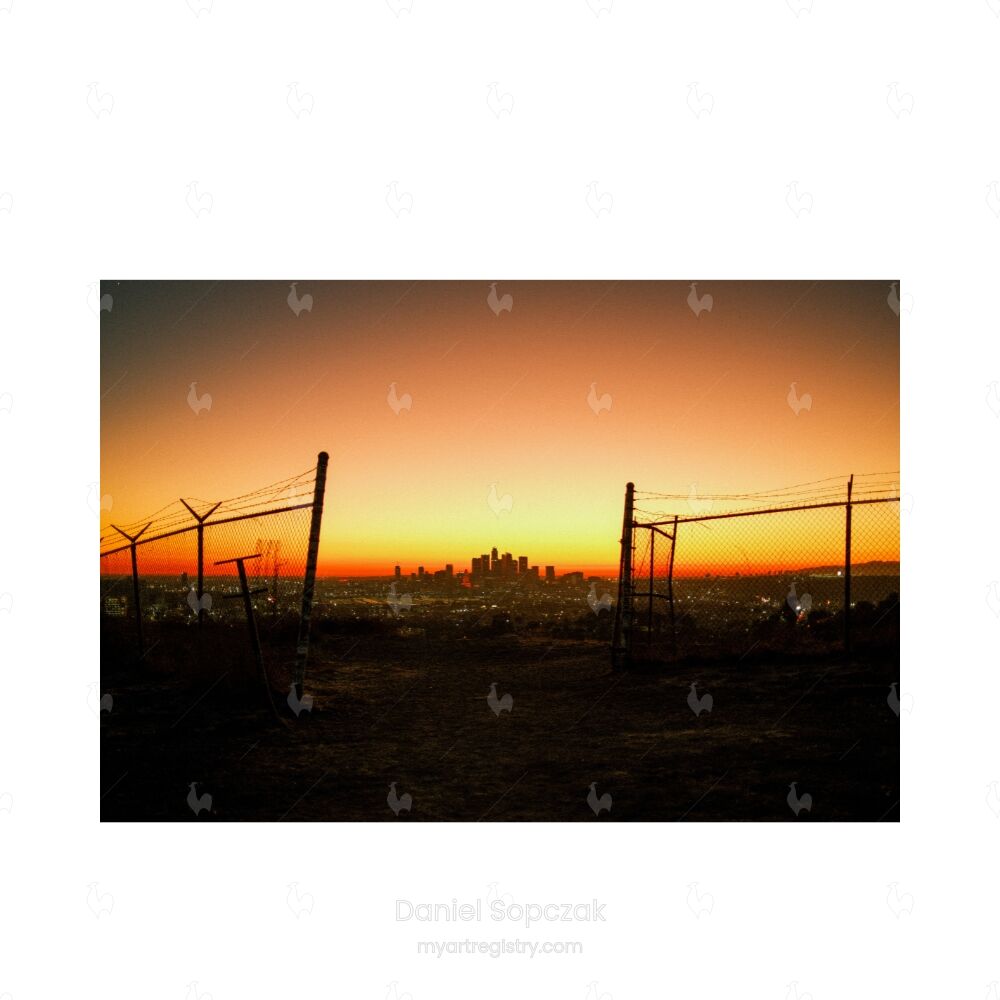 LA Skyline (Frameless Edition)