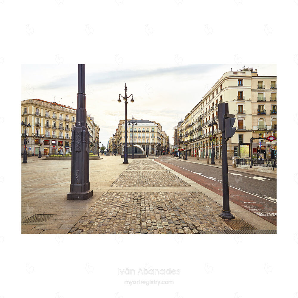 Insólita estampa del corazón de Madrid
