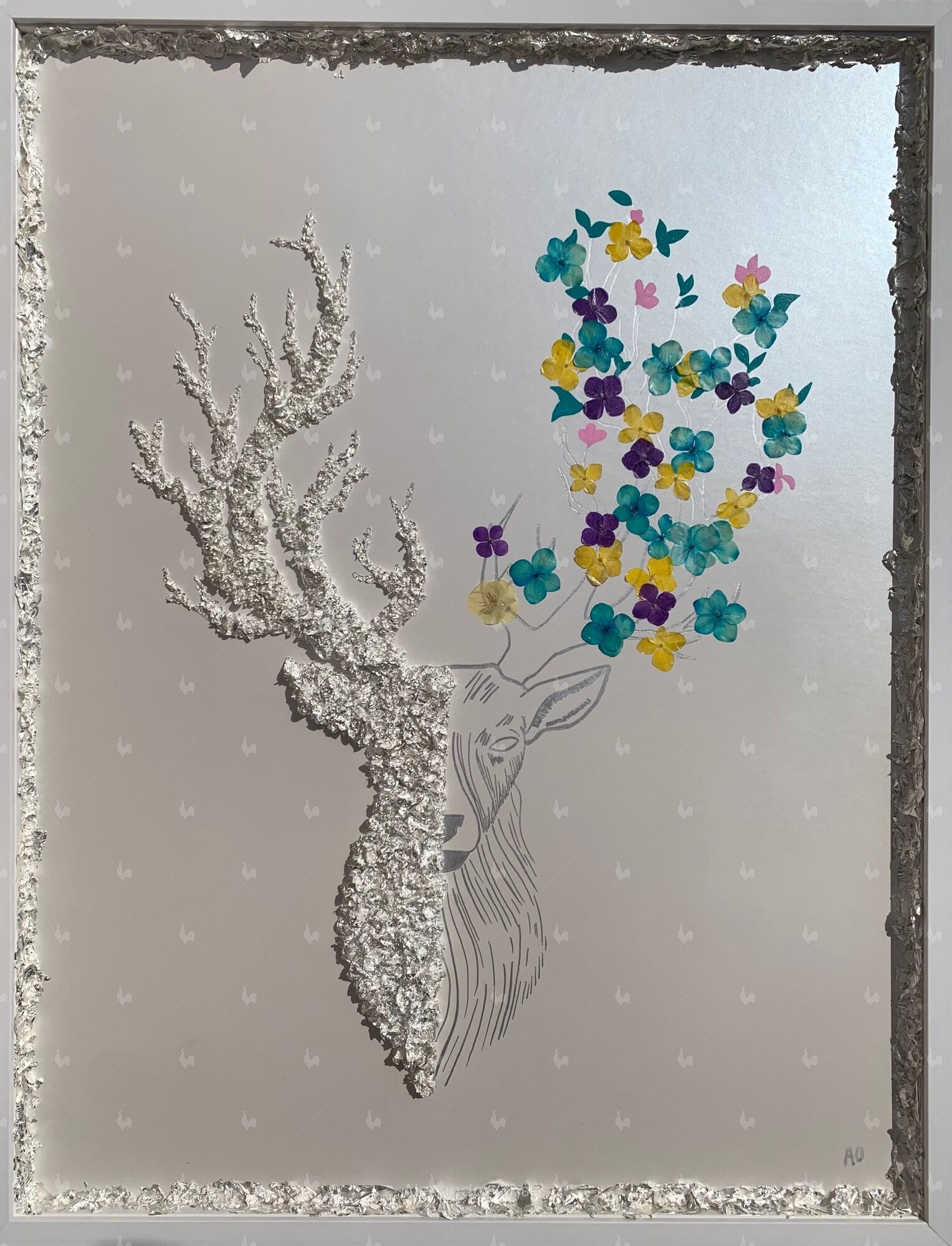 Cerf d’argent