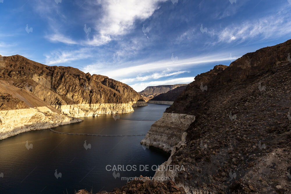 Canal de Hoover Dan - Rio Colorado - EUA