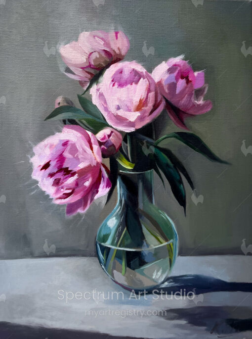 Peonies in Vase