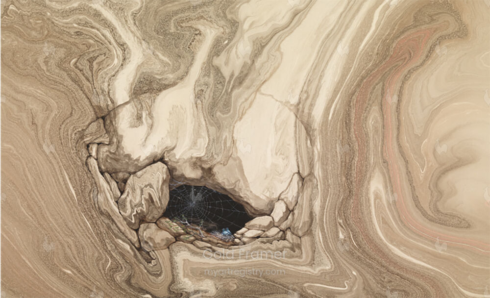 Hikmet Barutçugil, The Cave of Thawr,2025