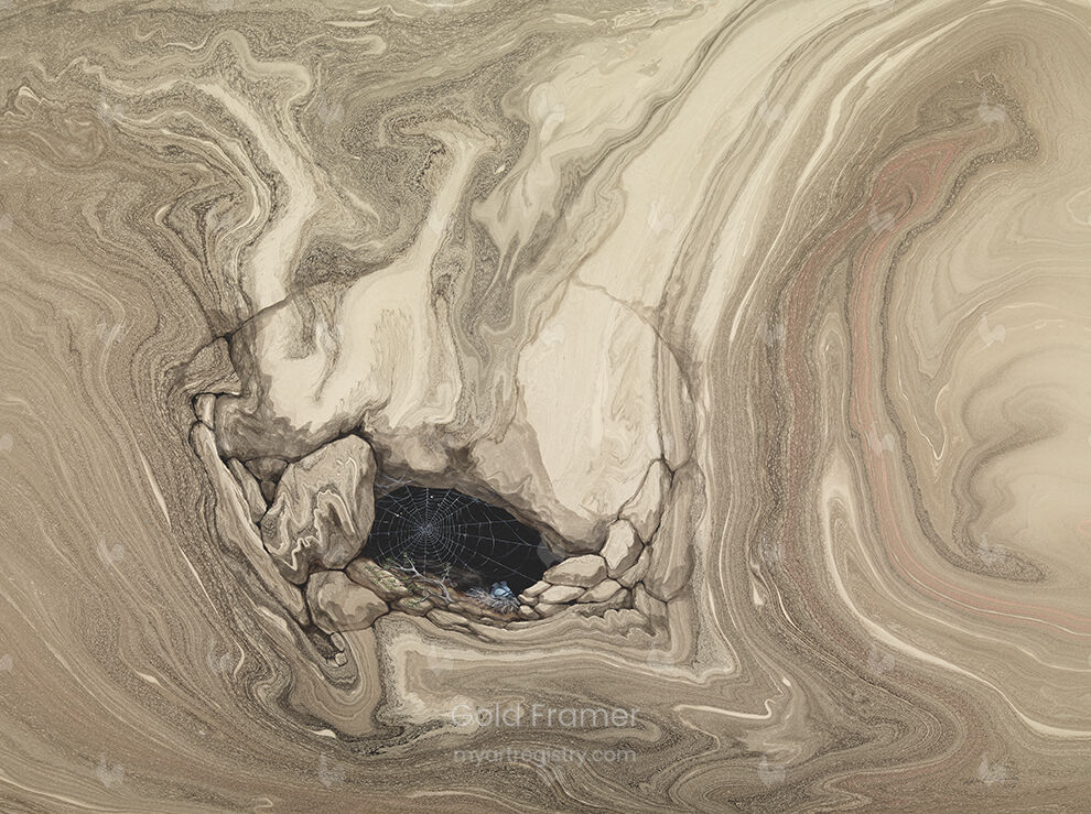 Hikmet Barutçugil, The Cave of Thawr,2025