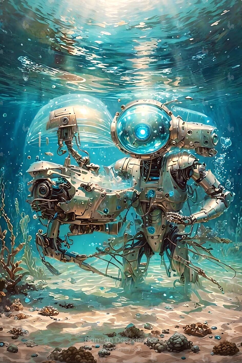 Underwater Humanoids
