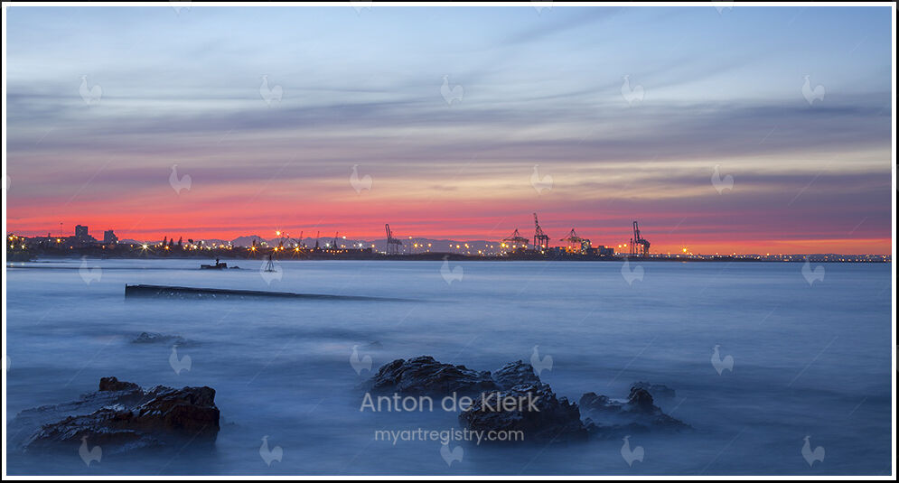Port Elizabeth Harbour Sunset