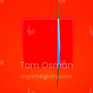 Rhombus with Blue Triangle II