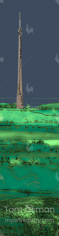Emley Moor from Thurlstone