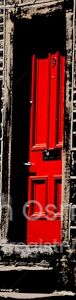 Red Door in Holmfirth