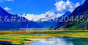 湖光山色