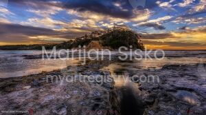 "Sunset at Plantation Point, Jervis Bay"