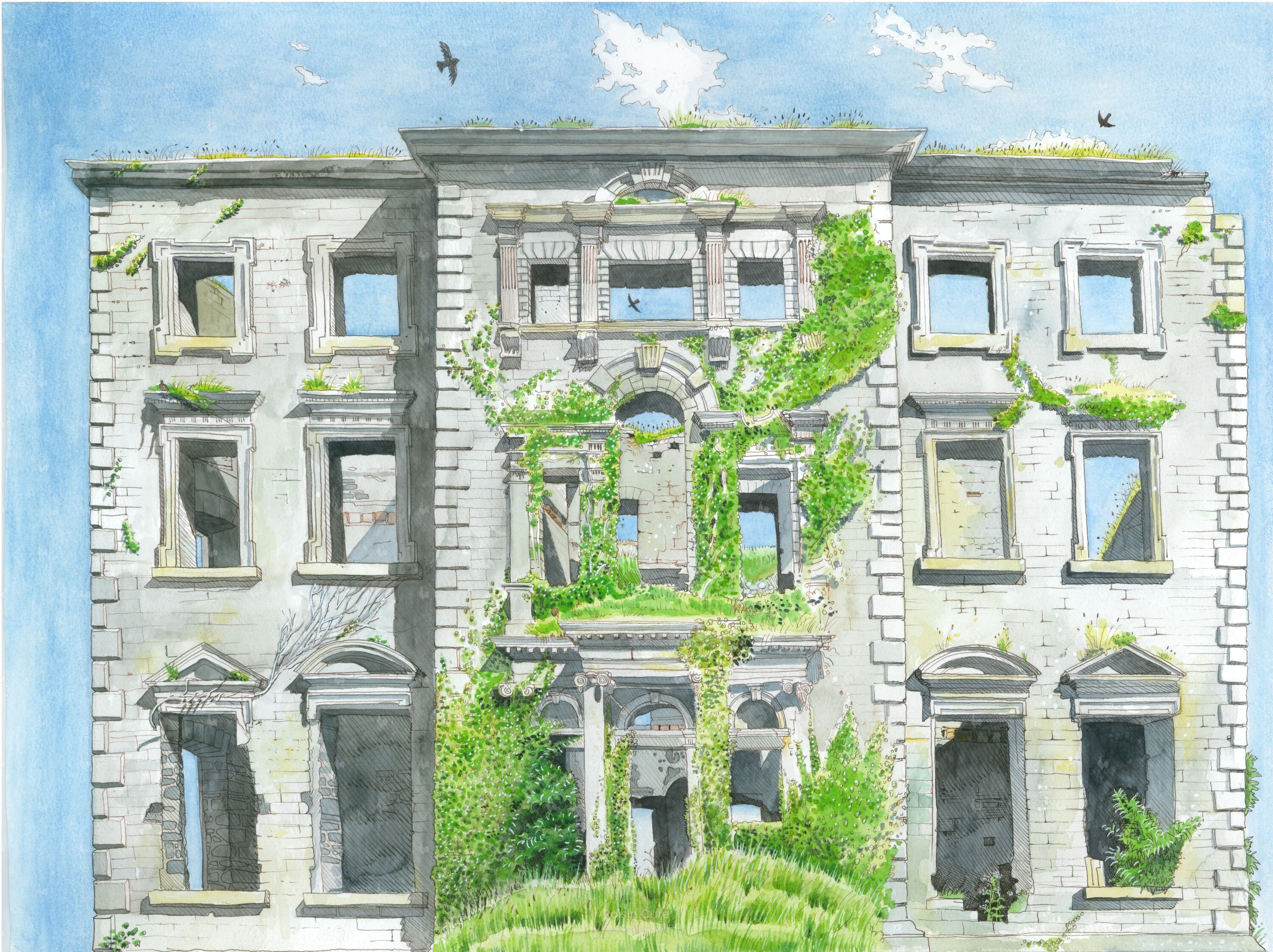 The Facade of Tyrone House