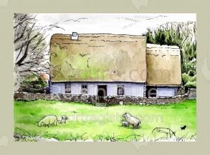 Cottage, Maree, Co. Galway, Ireland