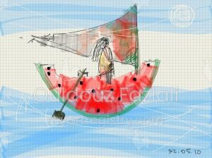 watermelon rider