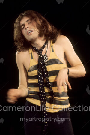 Frankie Miller of Howl - Isle of Wight 1970 - by Charles Everest