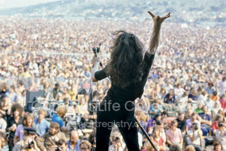 Paul Rodgers- In the palm of his hand - Isle of Wight 1970 by Charles Everest