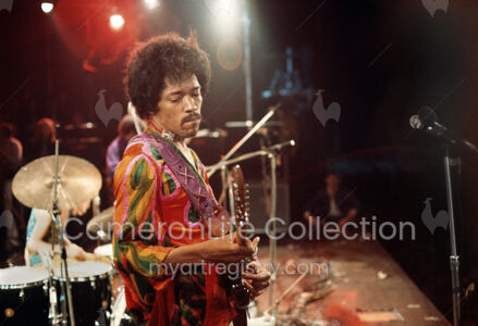 Jimi - Isle of Wight 1970 by Charles Everest