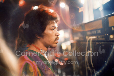 Jimi Pensive - Isle of Wight 1970 by Charles Everest