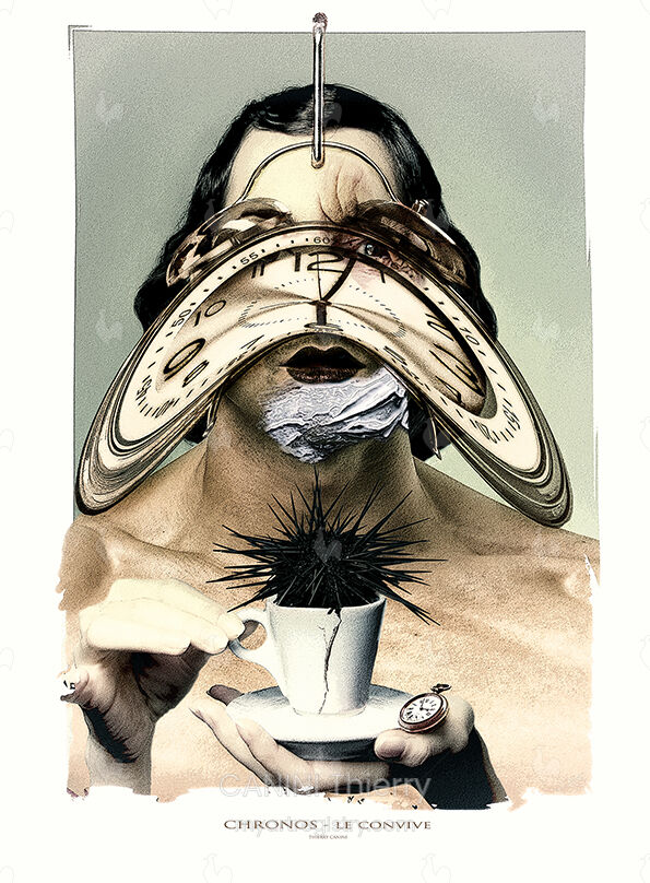 CHRONOS, le convive (40x60cm)