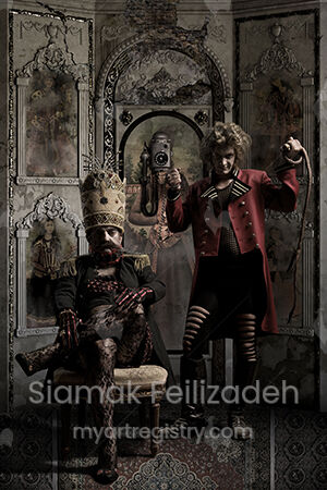 "Shah and British Ambassador" from "Underground" Series