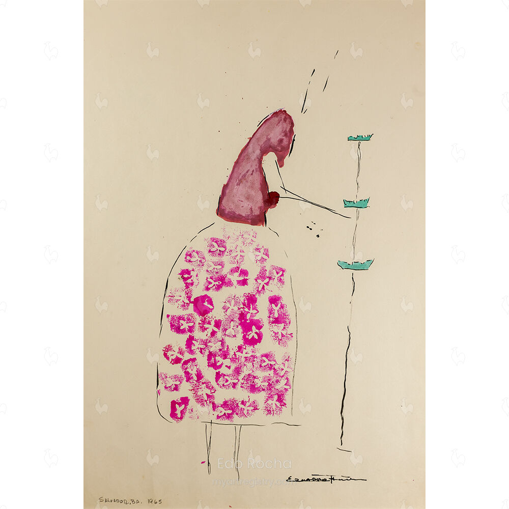 No Candomblé de Vermelho, 1965