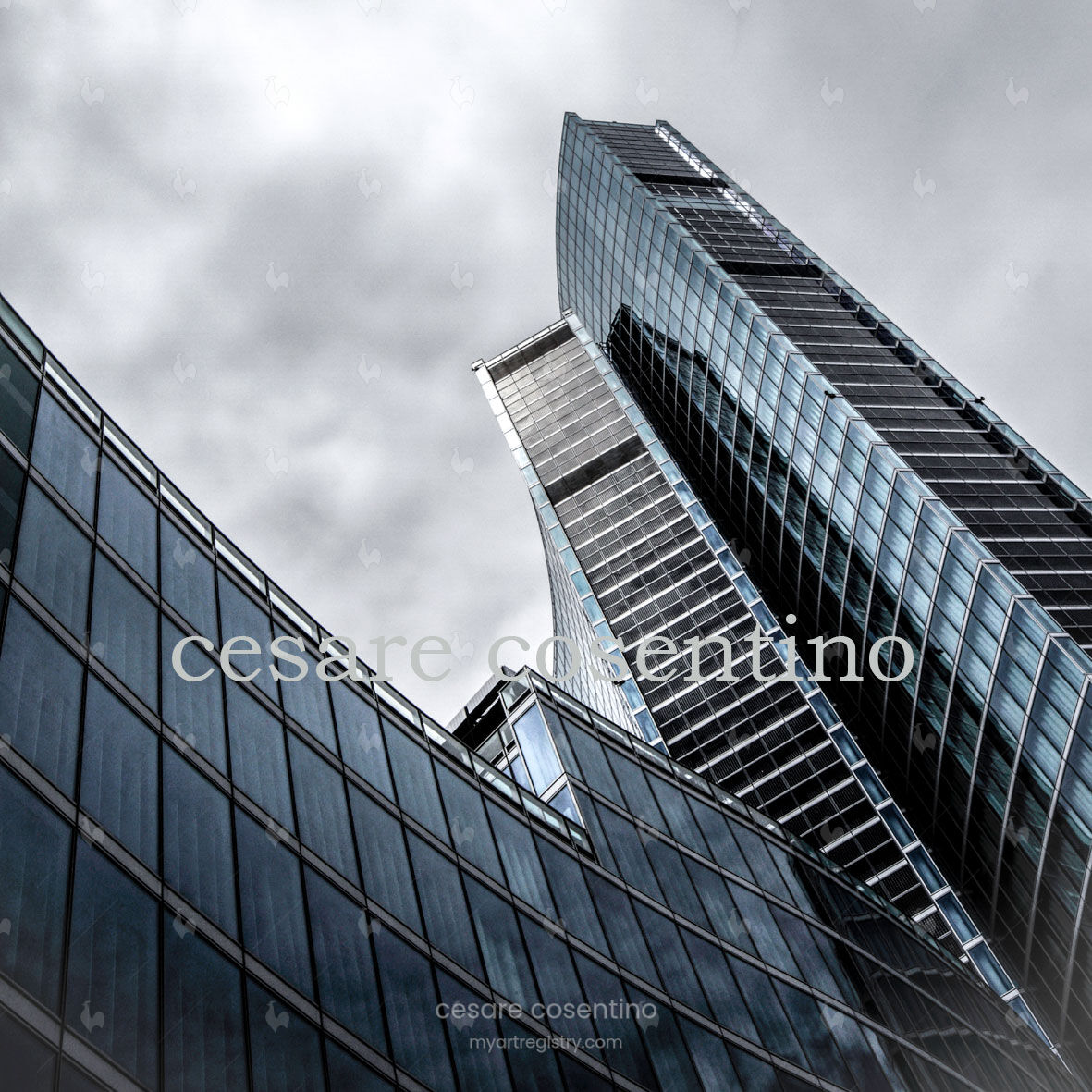 vertical blue note #2