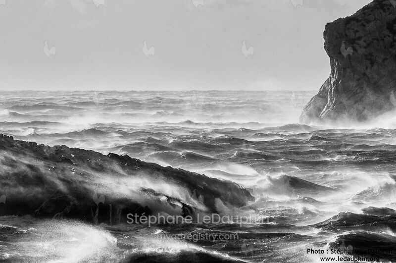 Le Cap Croisette dans la tempête