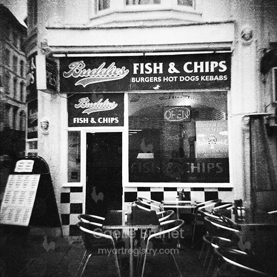Fish and Chips, Brighton, 2011.