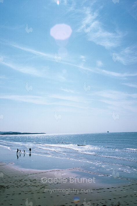 Après la plage, Calais, 2014.