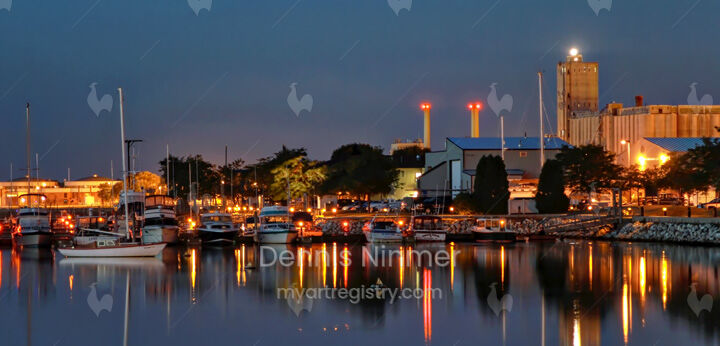 “Early Morning, Manitowoc Marina” #1 ORIGINAL (SOLD)