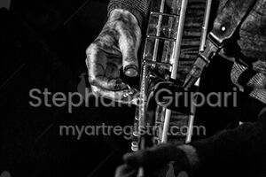 "The Banjo Player's Hands"