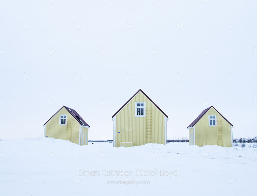 Icelandic Hygge Huts Colour