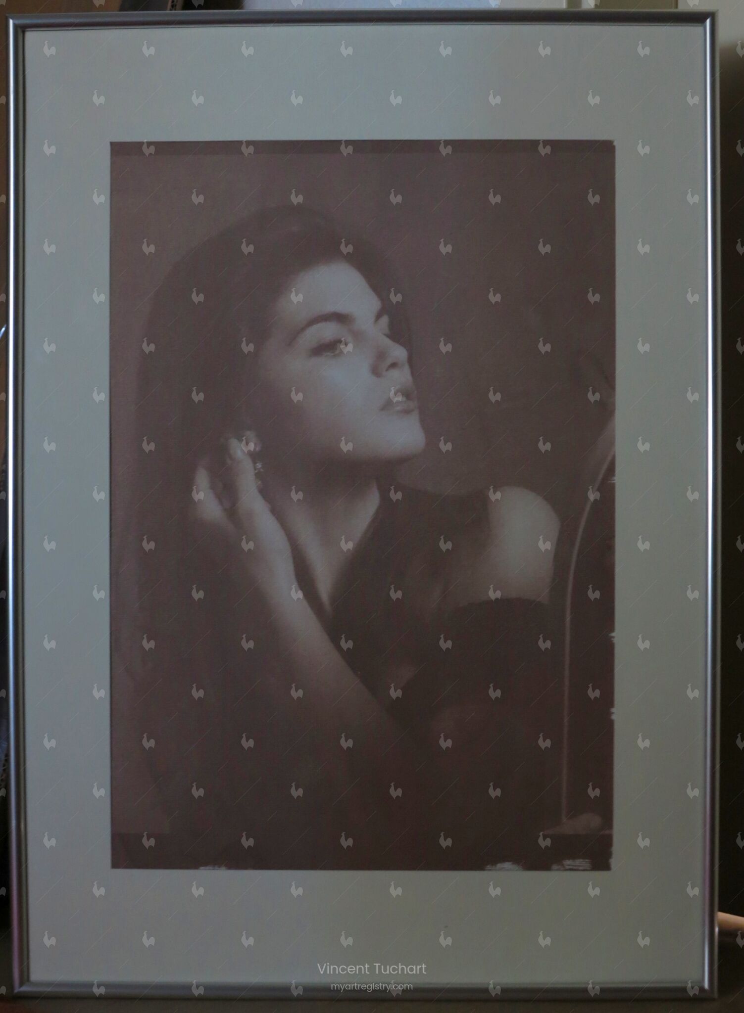 girl with mirror