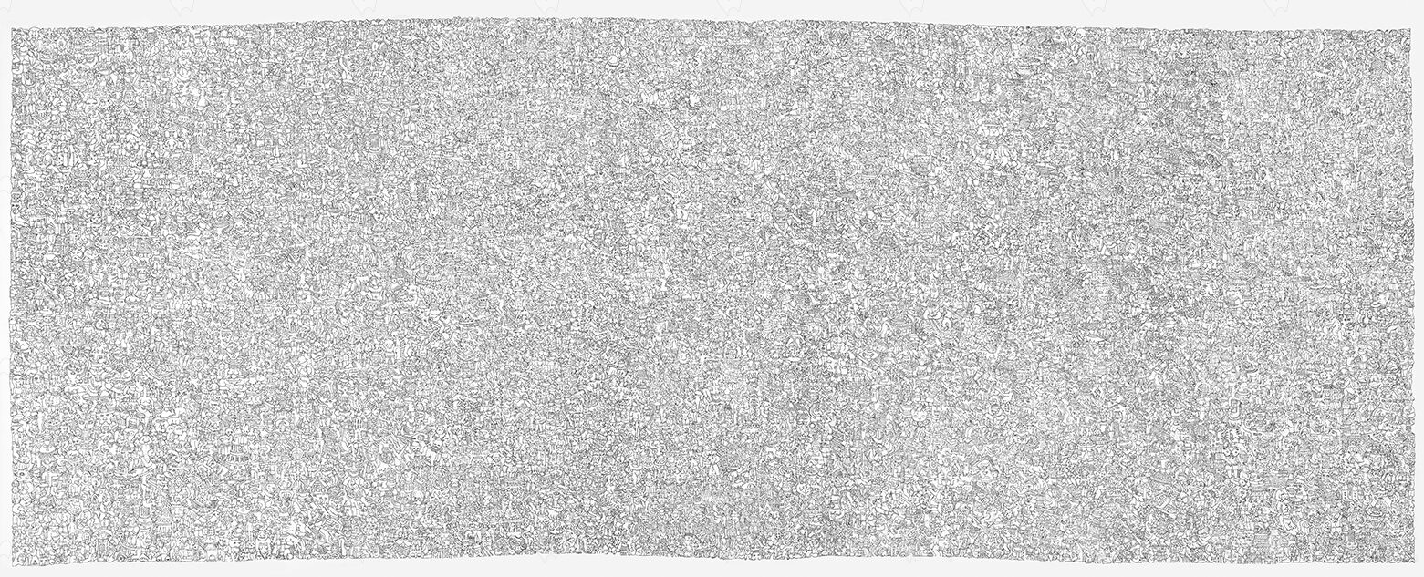 Painting Number 2 : Beyond Reason, 2009, By Eric G. C. Weets.