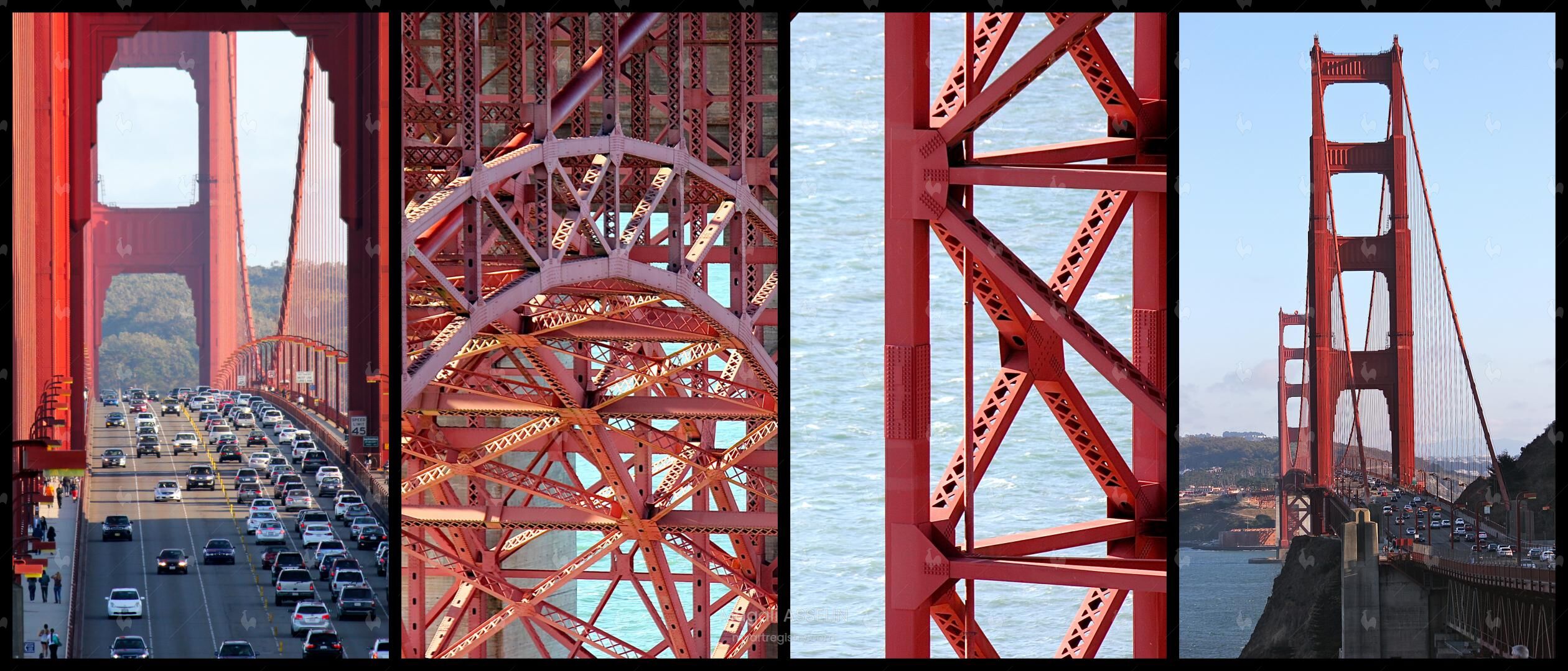 Quadriptyque Golden Gate