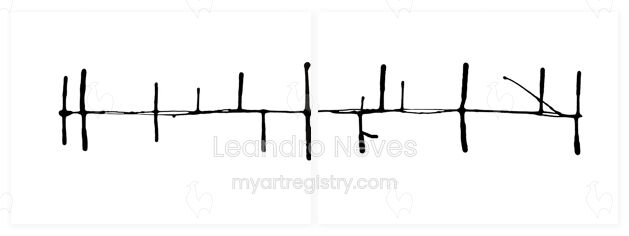 Cardiograma (diptych)
