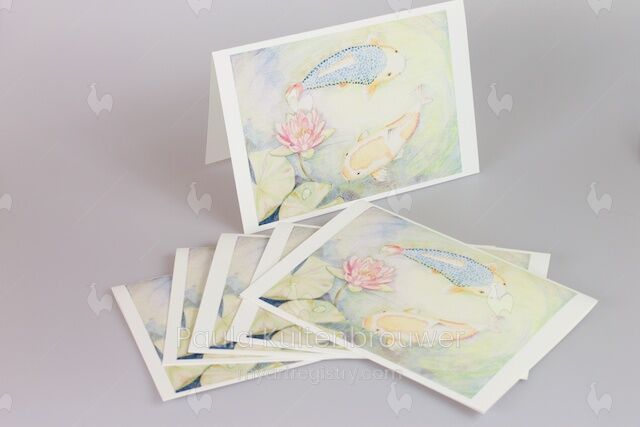 Koi Fish with Lotus (5 out of 10)