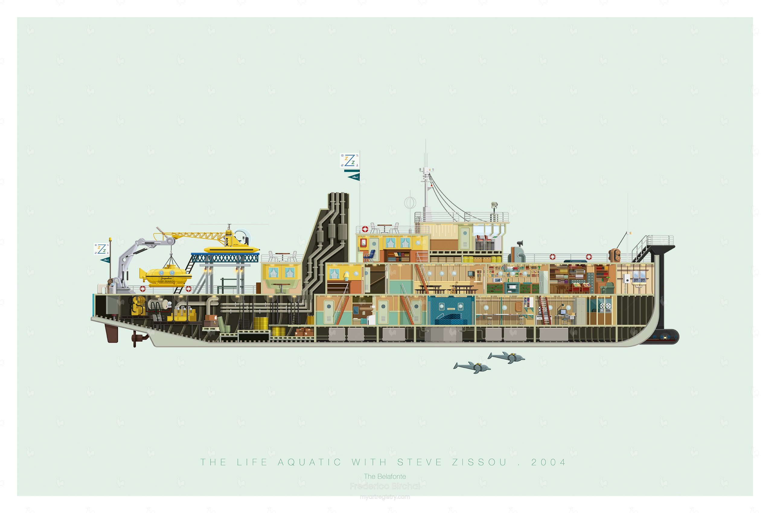 The Life Aquatic With Steve Zissou . 2004