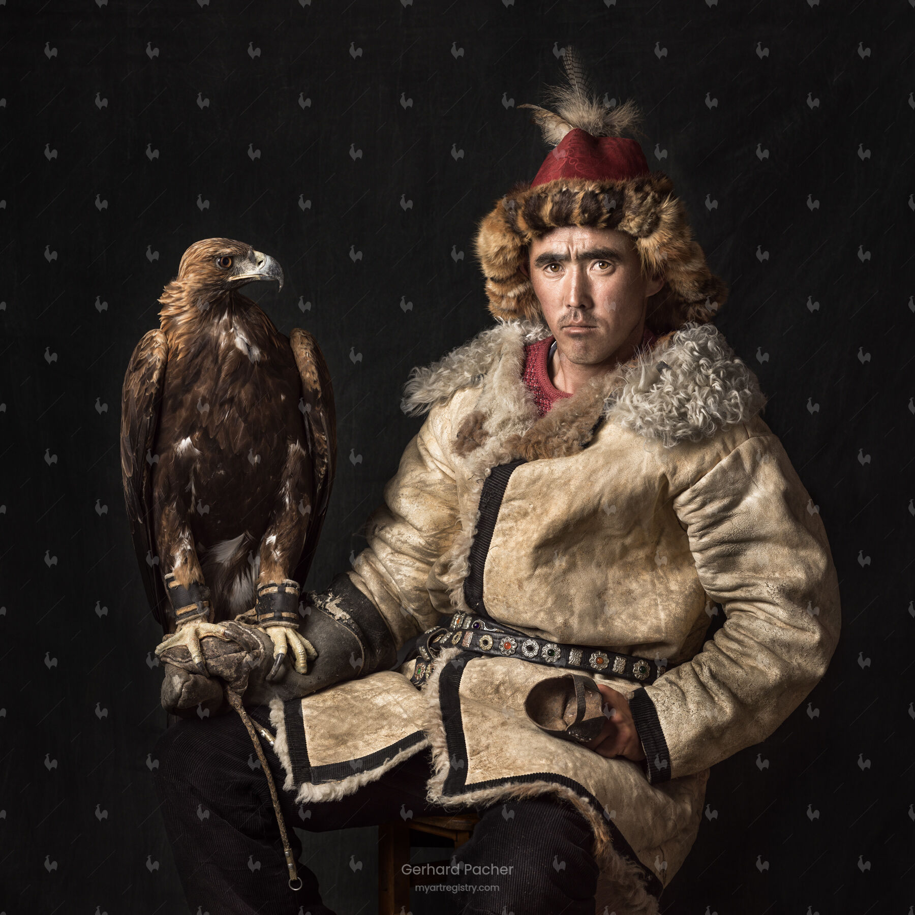 Kazakh Eagle Hunter "Arman" (2of10)