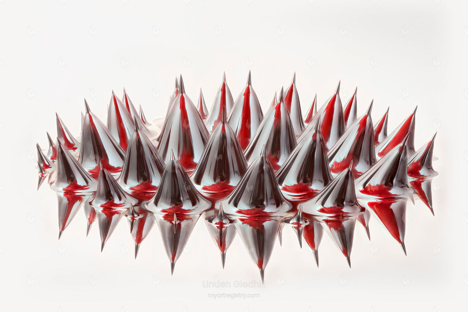 Reflections 12x8 | Ferrofluid-P2