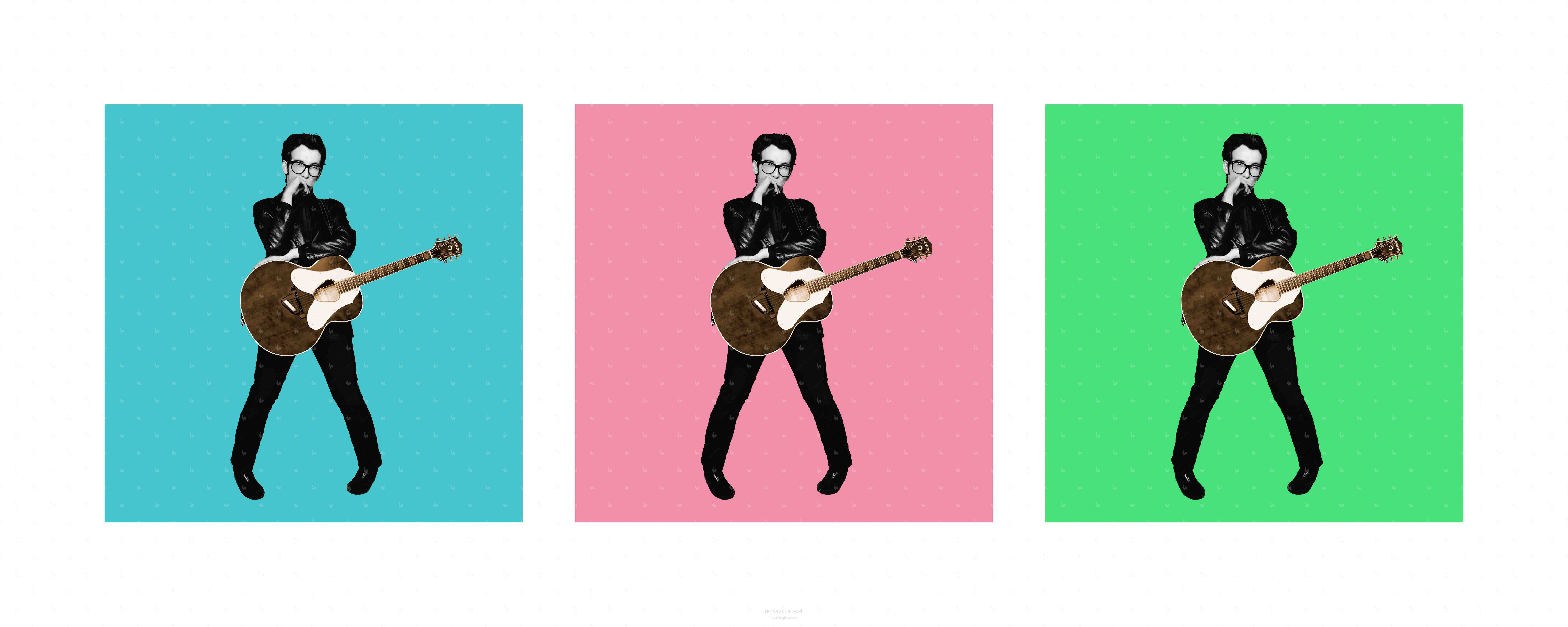 #14 ELVIS COSTELLO 1977 | GREATEST HITS TRIPTYCH