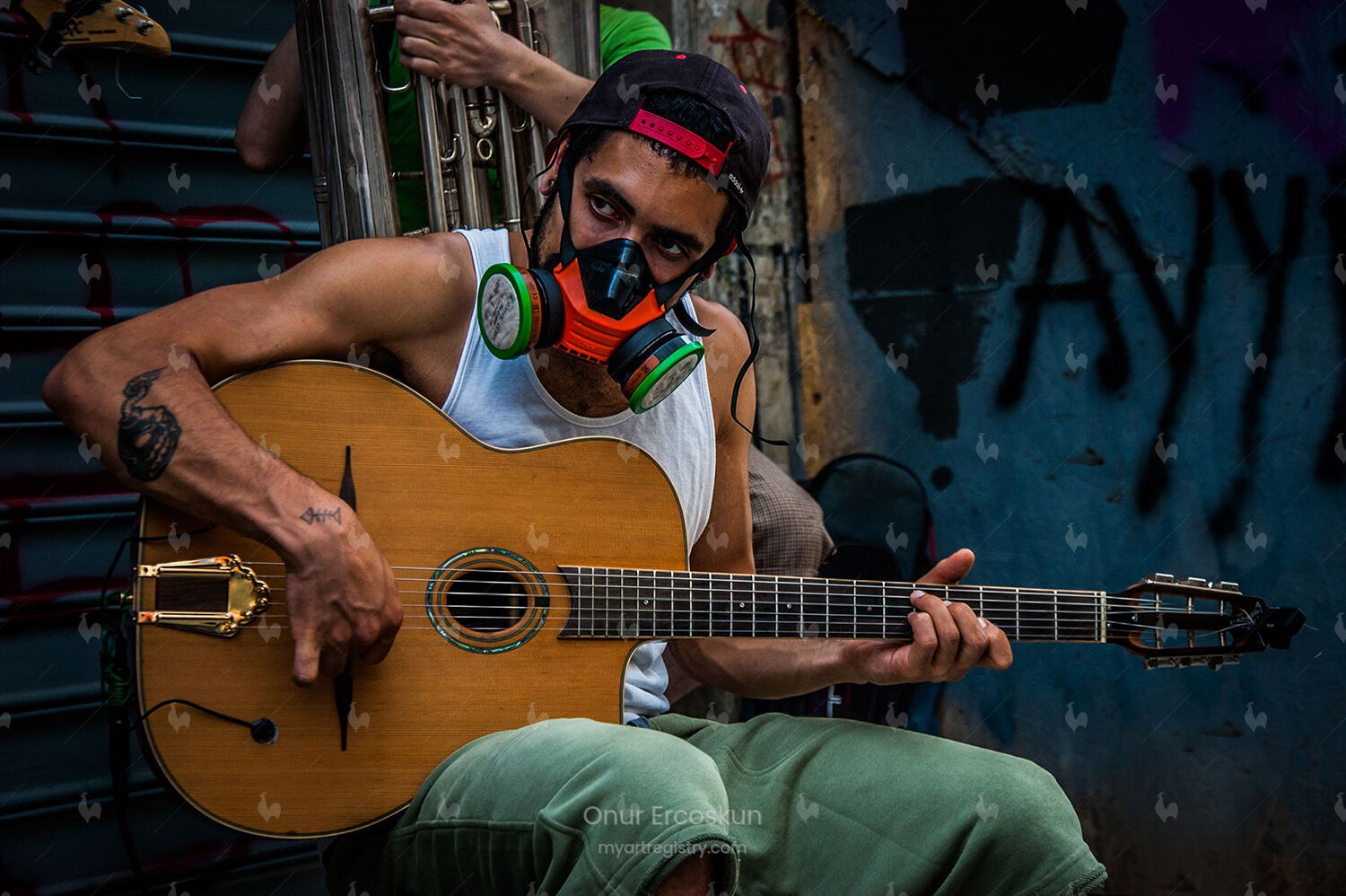 Playing Guitar as a Warrior