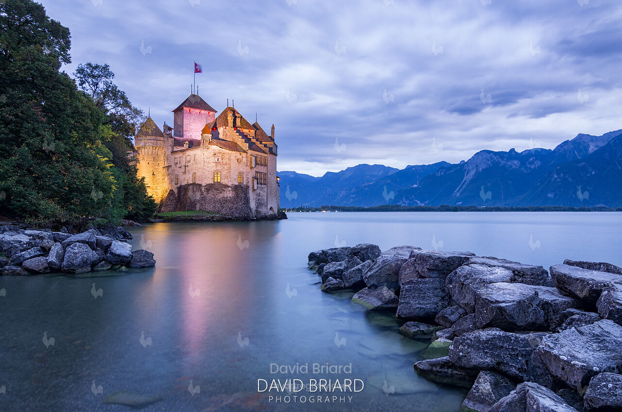 Chillon Castle (60 x 40 cm)