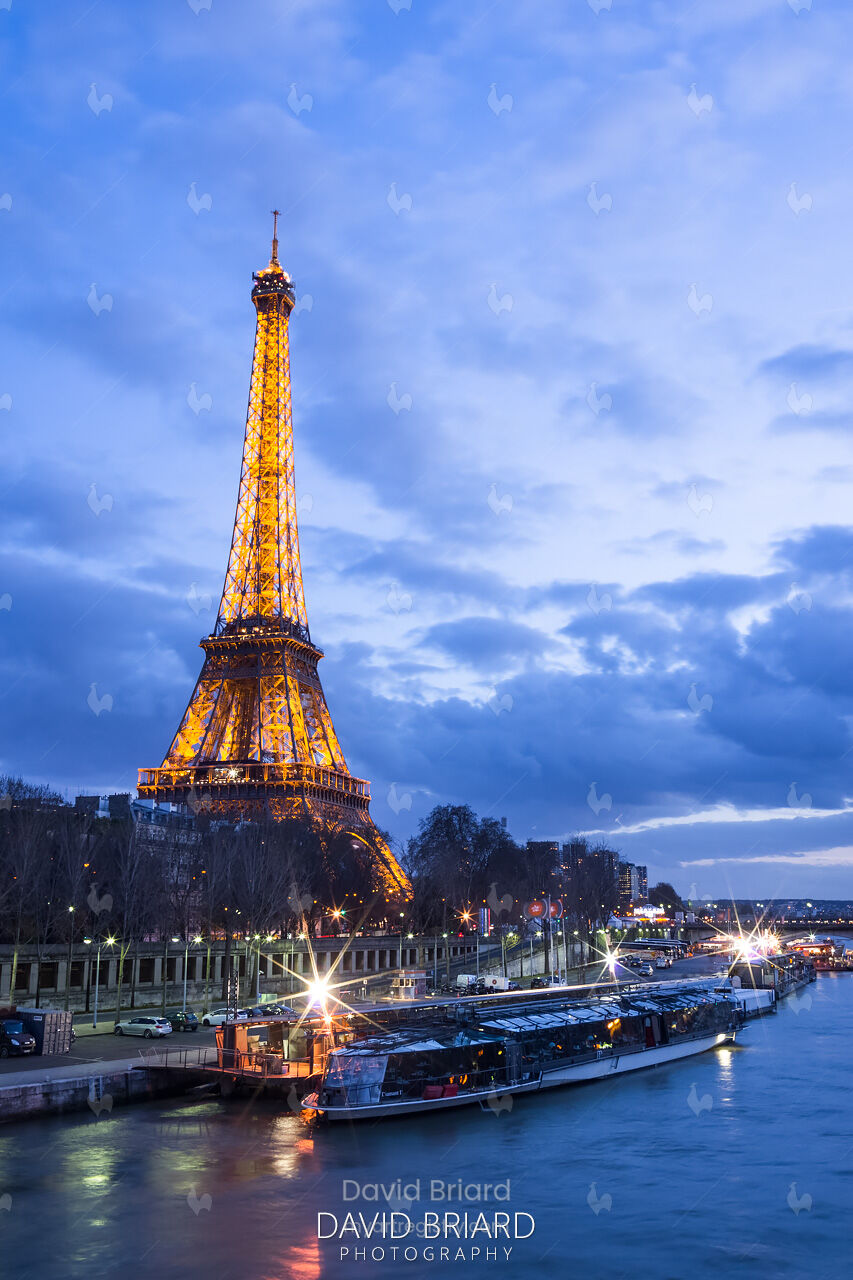 Eiffel Tower, France (12″ x 18″)