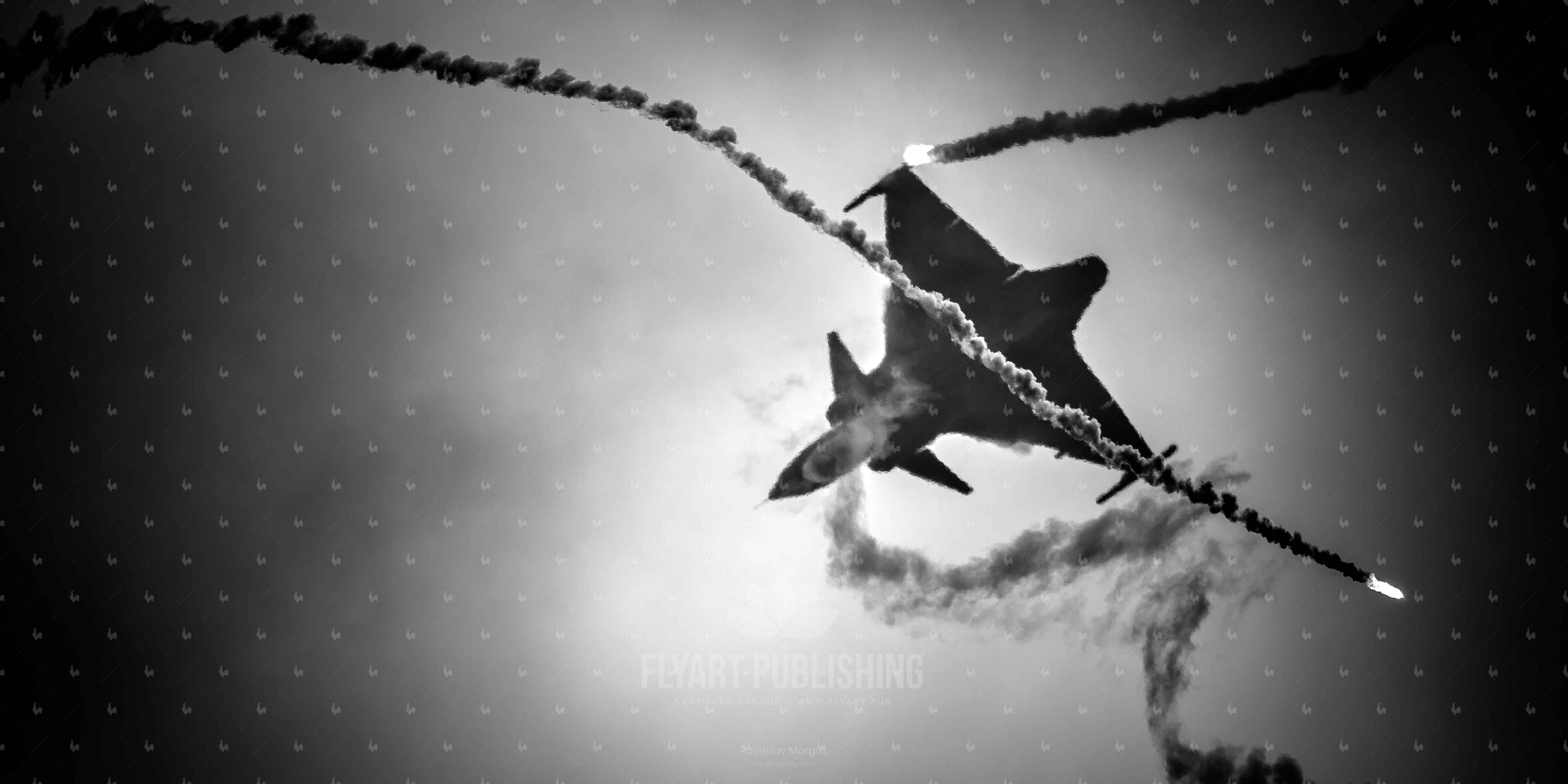 Hungarian Saab JAS-39 flare 1