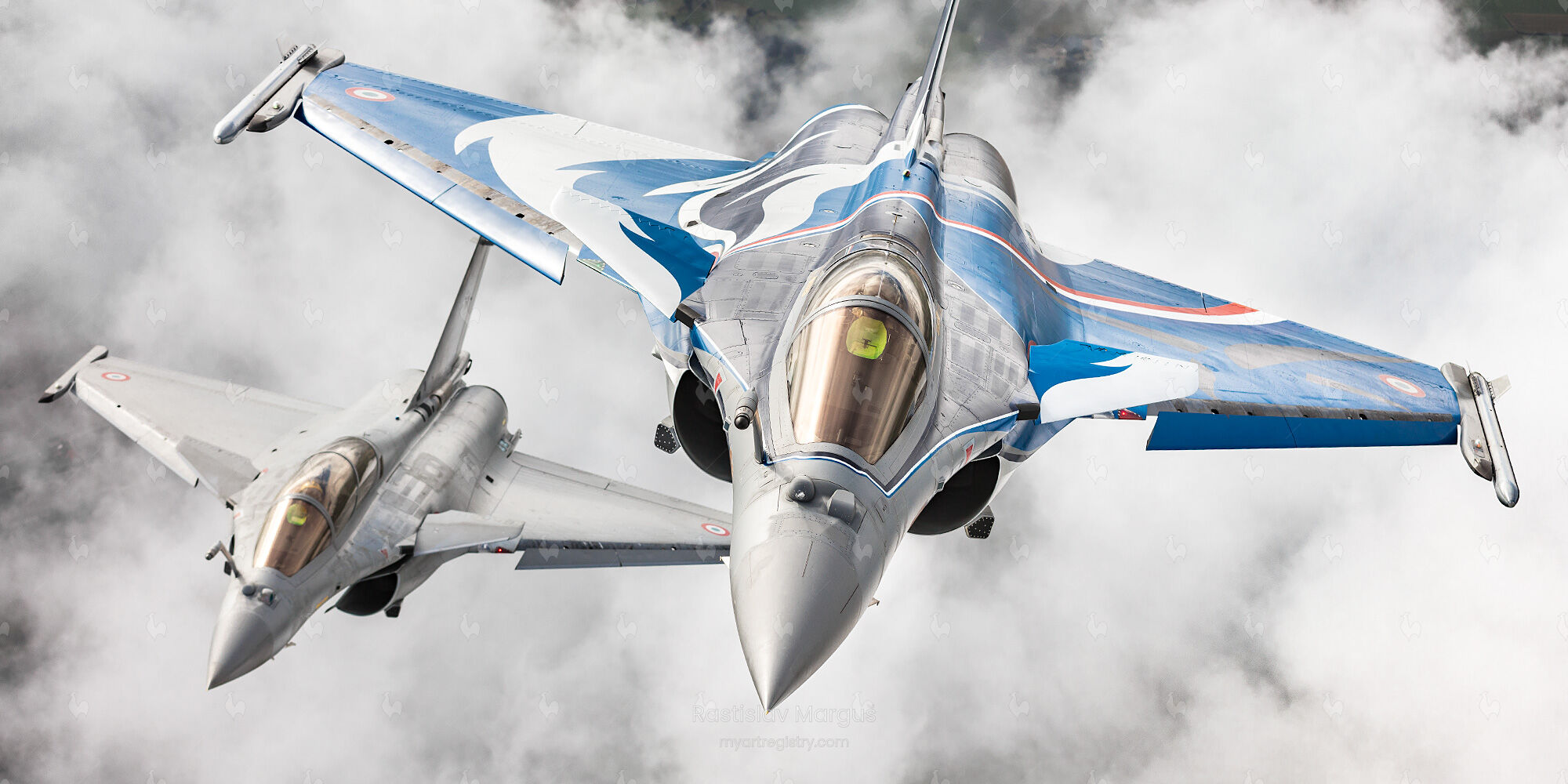 French Dassault Rafale formation 1