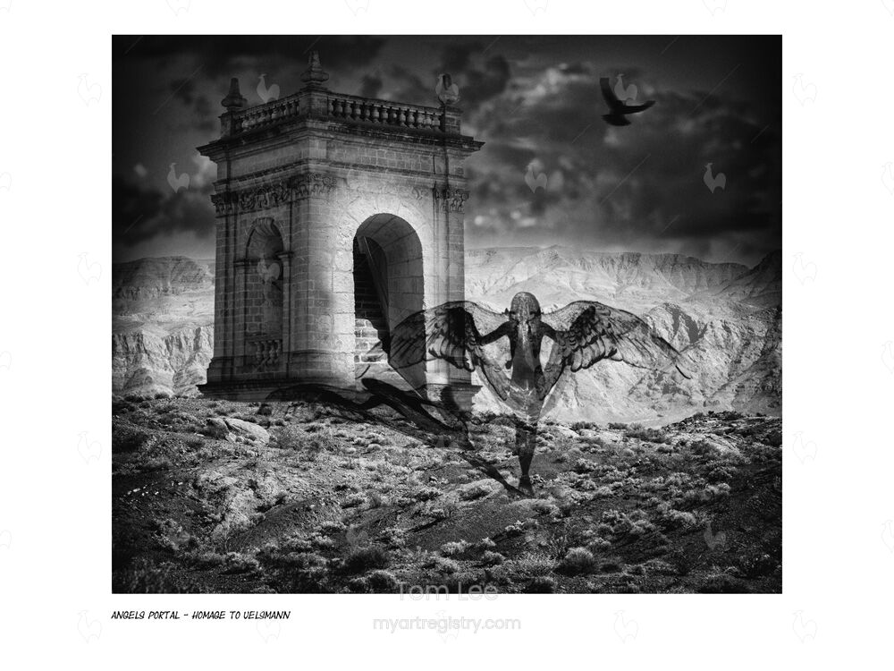 Angel's Portal - Homage to Uelsmann