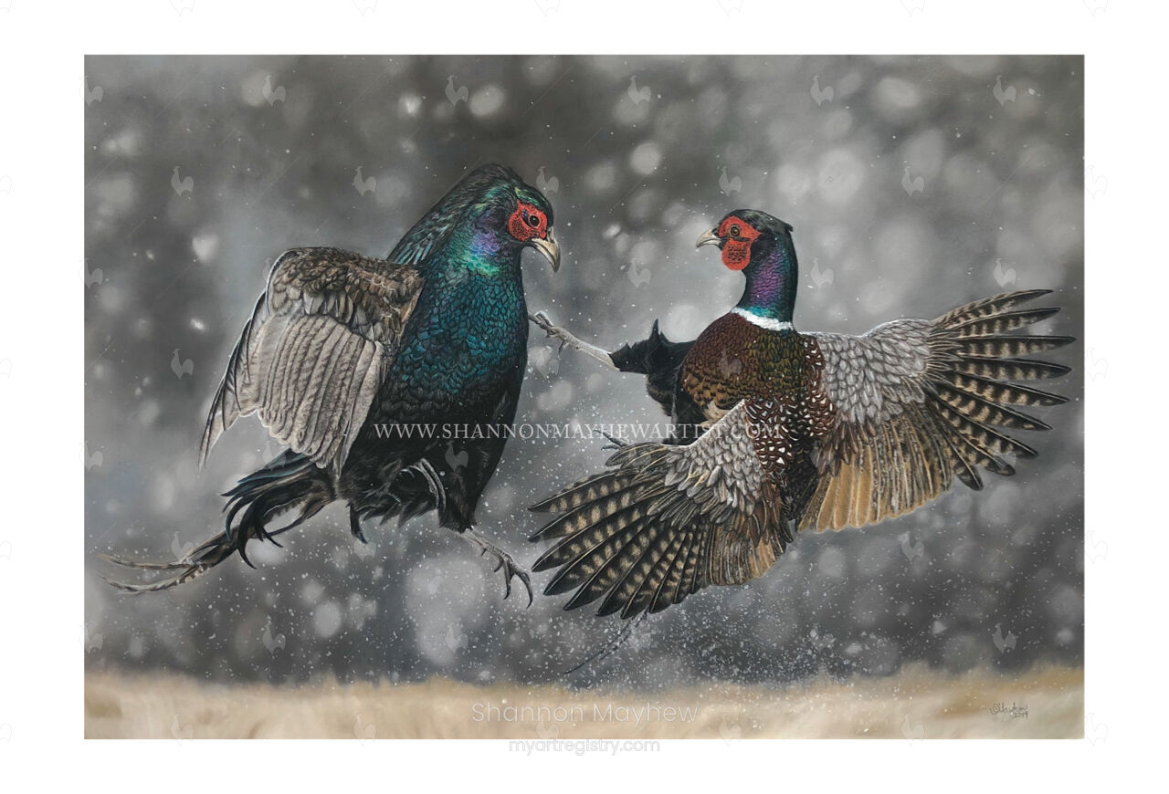 A Winter's Duel - 13x19