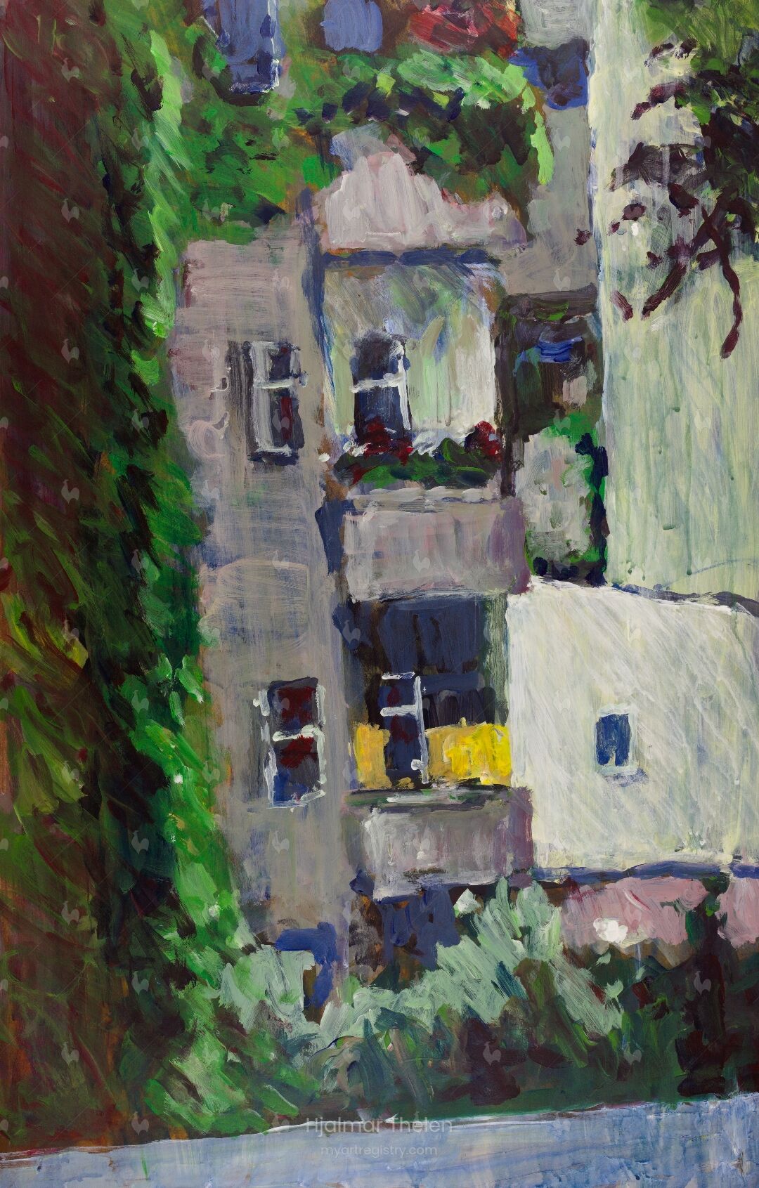 Blick vom Balkon | View from a Balcony